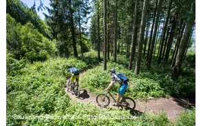 Fahrt durch den Trailground Brilon