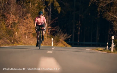 Rennrad im Sauerland