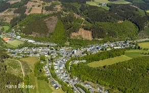 Kirchhundem von oben