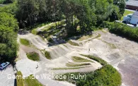 Luftbildaufnahme Bikepark