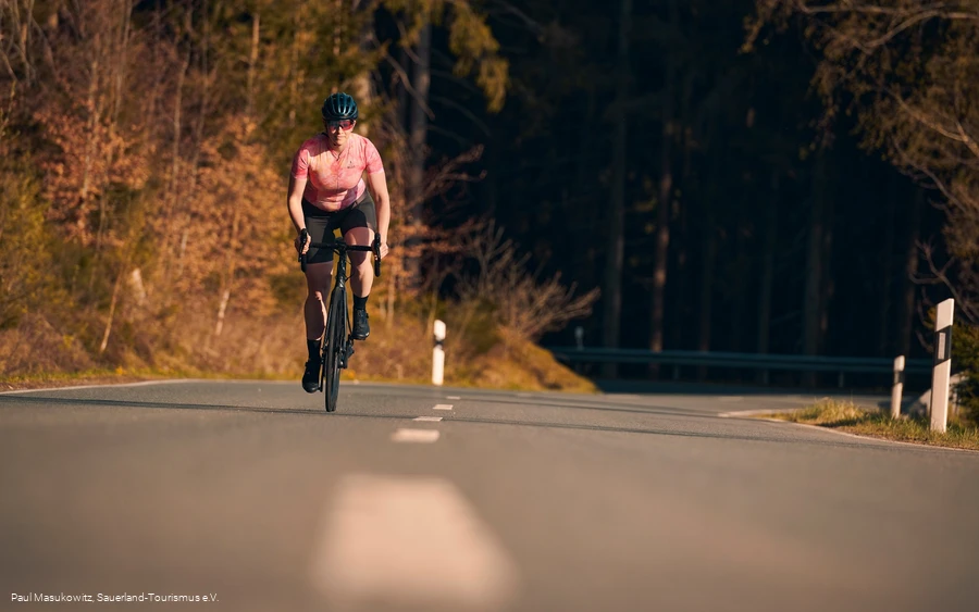 Rennrad im Sauerland