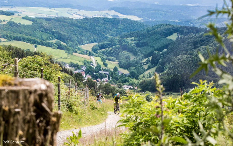 Geführte Biketour durch die naturreiche Region Willingens.