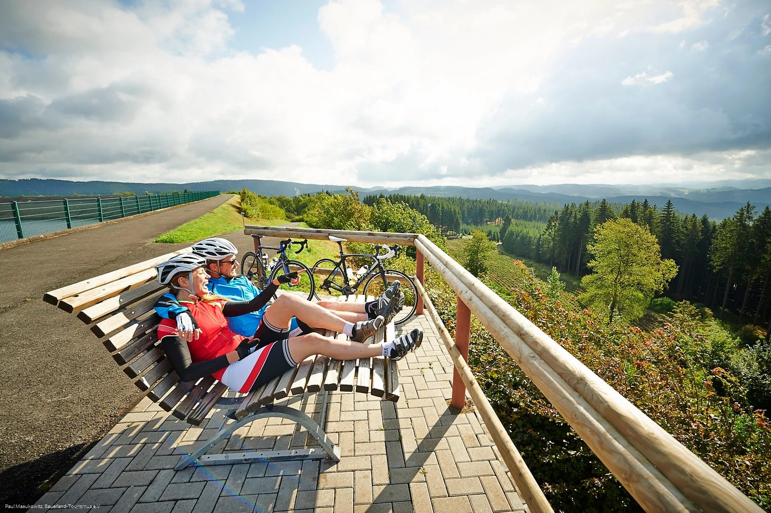 Rast am Oberbecken Rast am Oberbecken