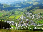 Blick auf Saalhausen