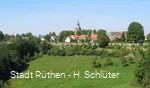 Blick auf die Rüthener Stadtmauer